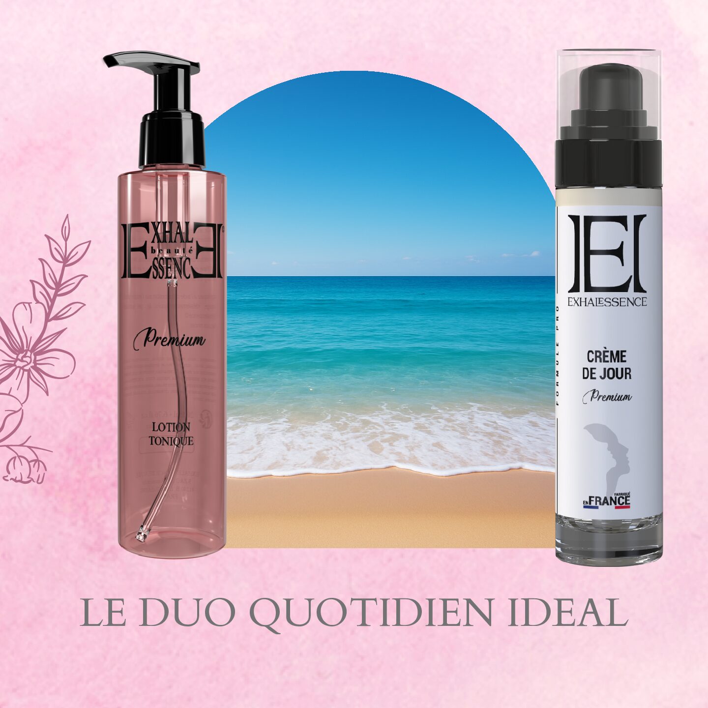 Duo lotion tonique et crème de jour