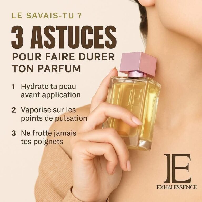 La tenue de ton parfum